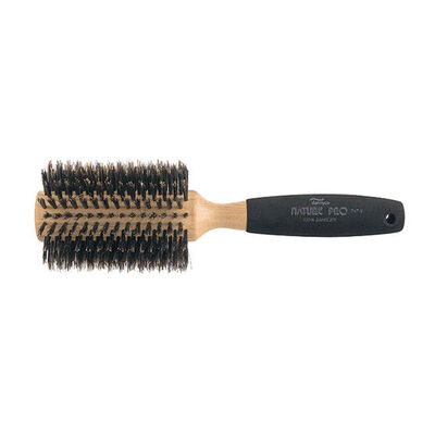 03-409748 DANNYCO NATURE PRO OAK WOOD BRUSH WITH SPONGE HANDLE LARGE